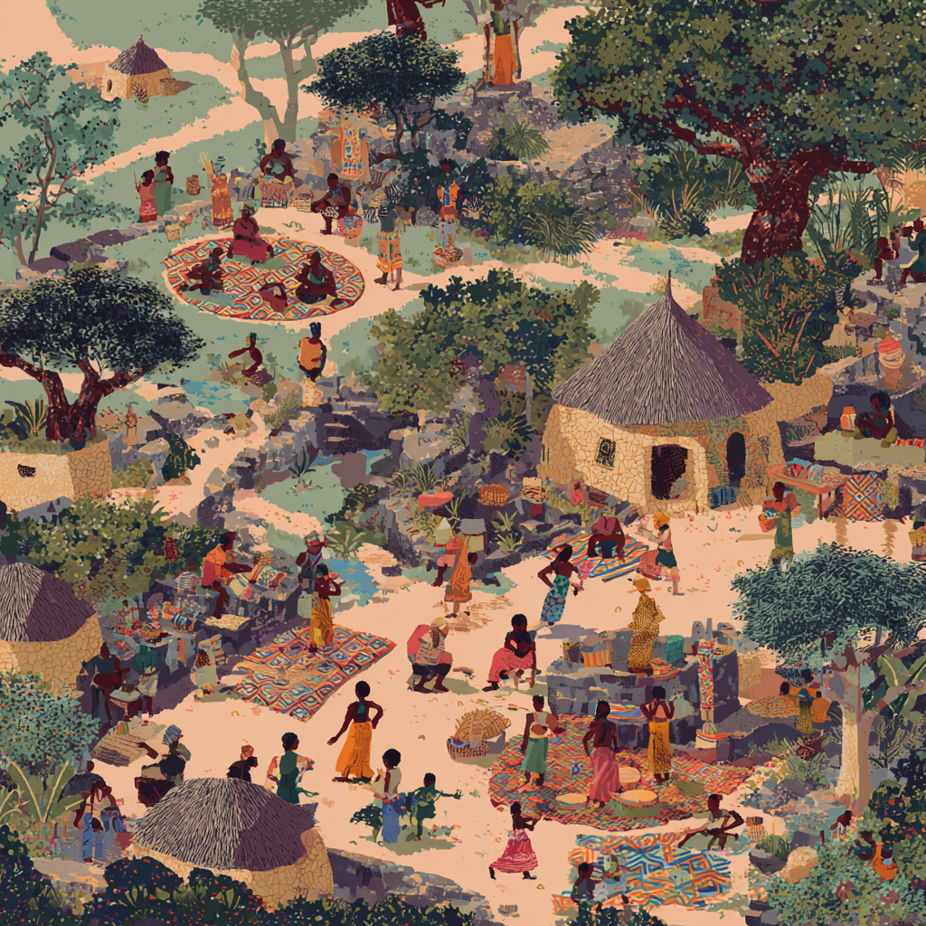 Celebrate African Fractals