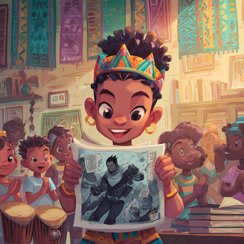 Create a Superhero Comic Book